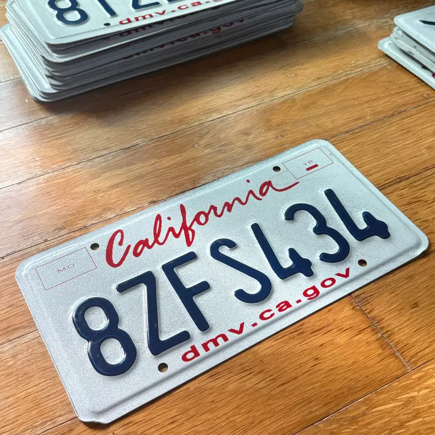 [BUNJANG] California License Plate / 미국 현지 번호판 캘리포니아주 판매 8ZFS434