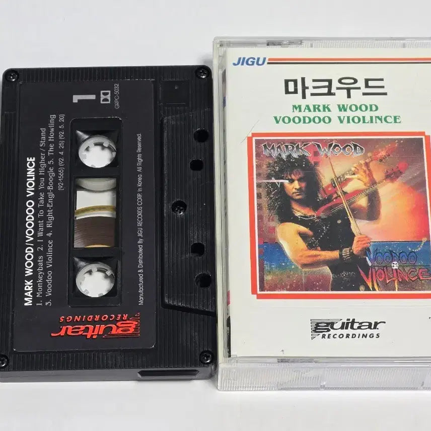 [BUNJANG] Mark Wood Voodoo Violince Cassette Tape / Mark Wood (마크 우드) - Voodoo Violince 카세트 테이프