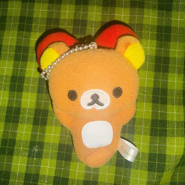 [BUNJANG] Heart Rilakkuma Keychain / 하트 리락쿠마 키링