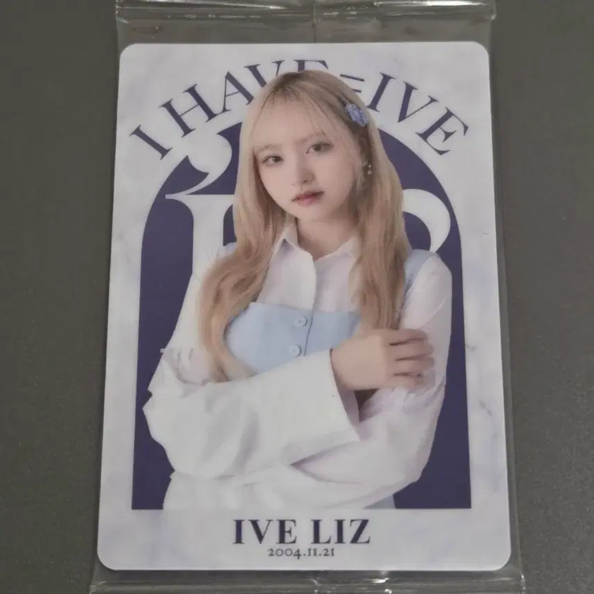 [BUNJANG] IVE Liz Wafers Photocard / 아이브 리즈 웨하스 포카