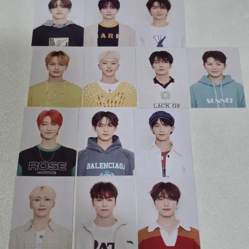 [BUNJANG] SEVENTEEN Baby Photocard Bundle Set (12 pcs) / 세븐틴 아기포카 애기포카 12장 일괄 판매 증사 증정