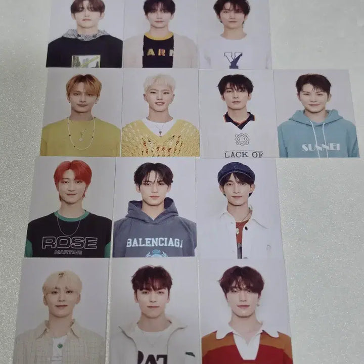 [BUNJANG] SEVENTEEN Baby Photocard Bundle Set (12 pcs) / 세븐틴 아기포카 애기포카 12장 일괄 판매 증사 증정