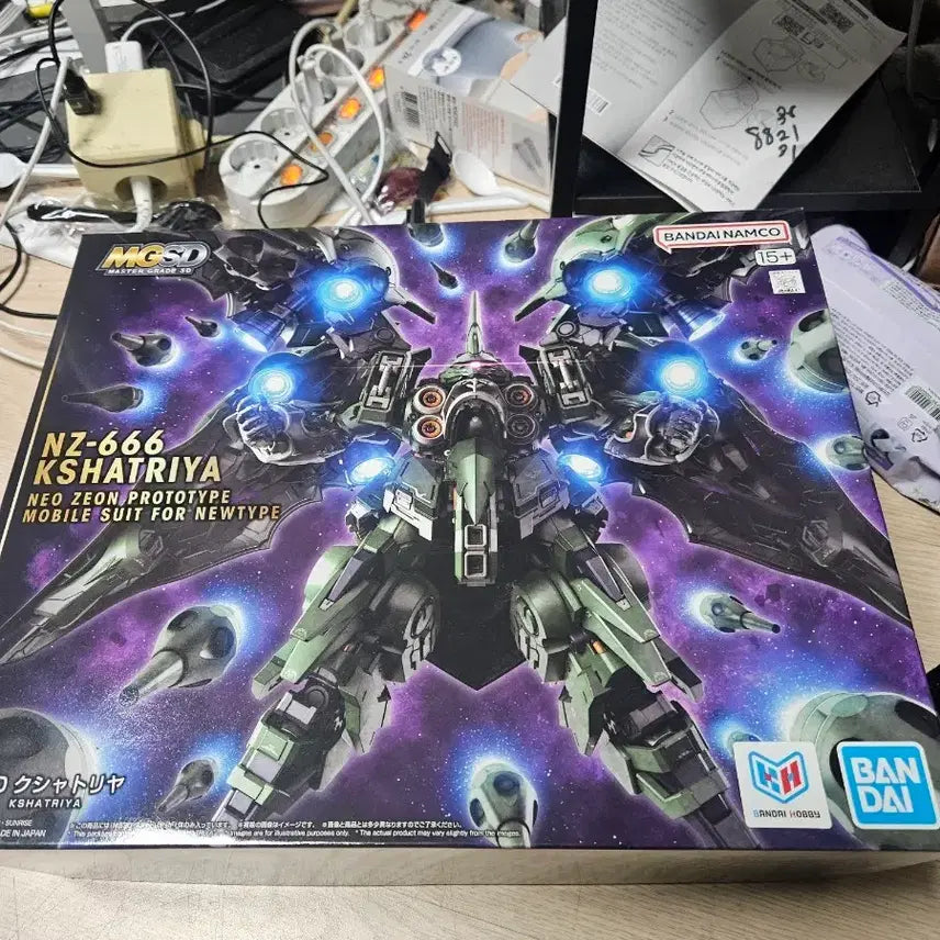 [BUNJANG] MGSD Kshatriya Gundam Model Kit / MGSD  크샤트리아 택포