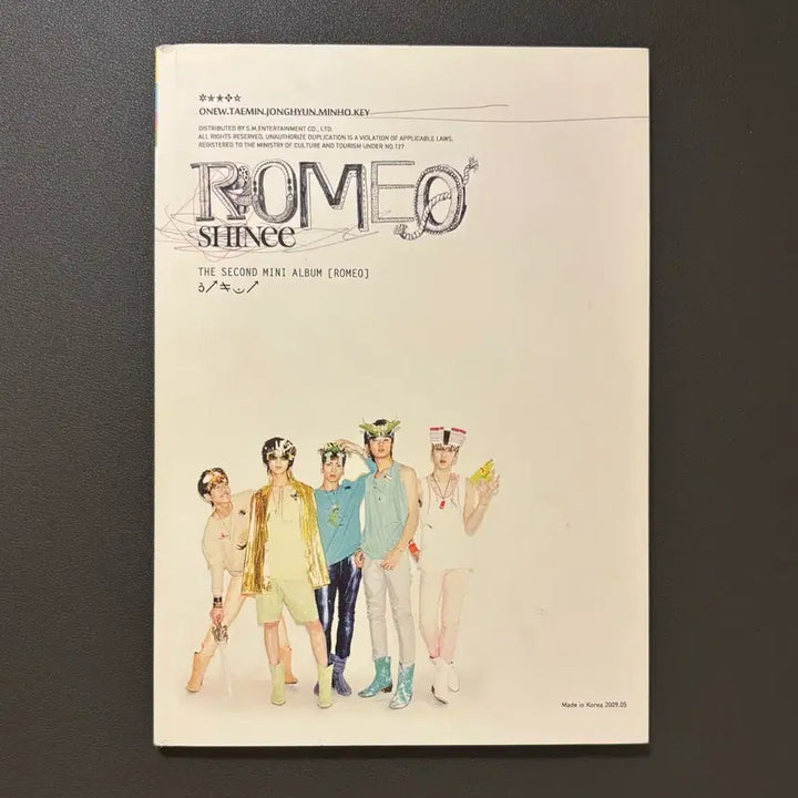 [BUNJANG] SHINee ROMEO Taemin Version Album / 샤이니 로미오 앨범 (태민 ver.)
