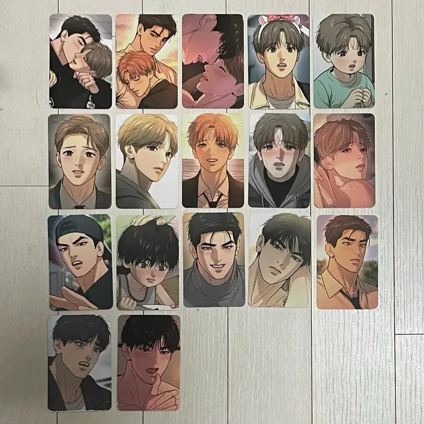 [BUNJANG] Jinx Collection Photocard Ver. 3 Bundle Set / 징크스 컬포 컬렉션 포토카드 버전3 17장 일괄 양도 합니다