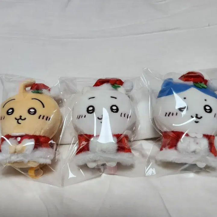 [BUNJANG] Chiikawa 2022 Christmas Mascot Bundle (with Tags) / 치이카와 2022 크리스마스 마스코트 일괄 택있음, 깨끗