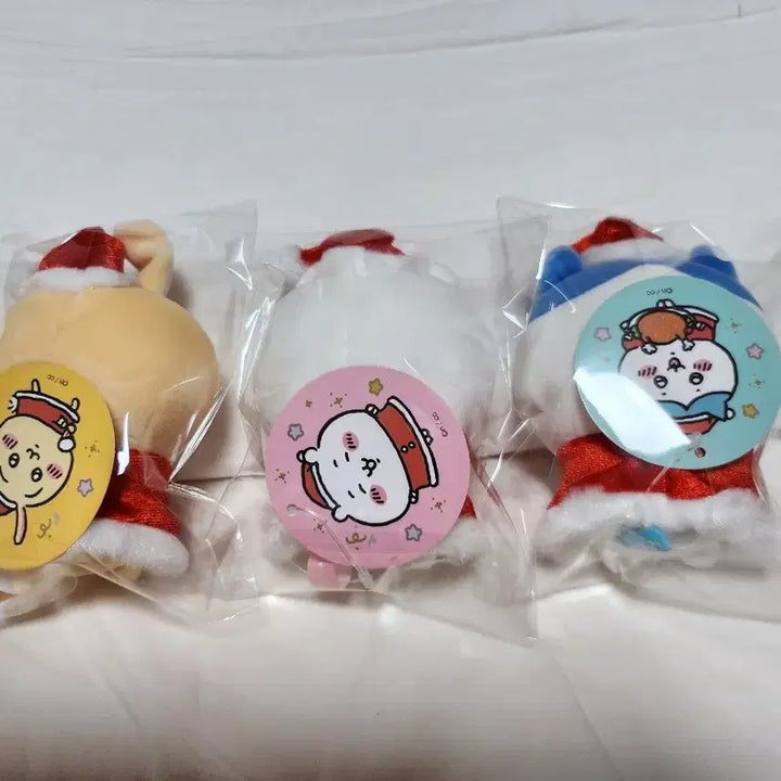 [BUNJANG] Chiikawa 2022 Christmas Mascot Bundle (with Tags) / 치이카와 2022 크리스마스 마스코트 일괄 택있음, 깨끗