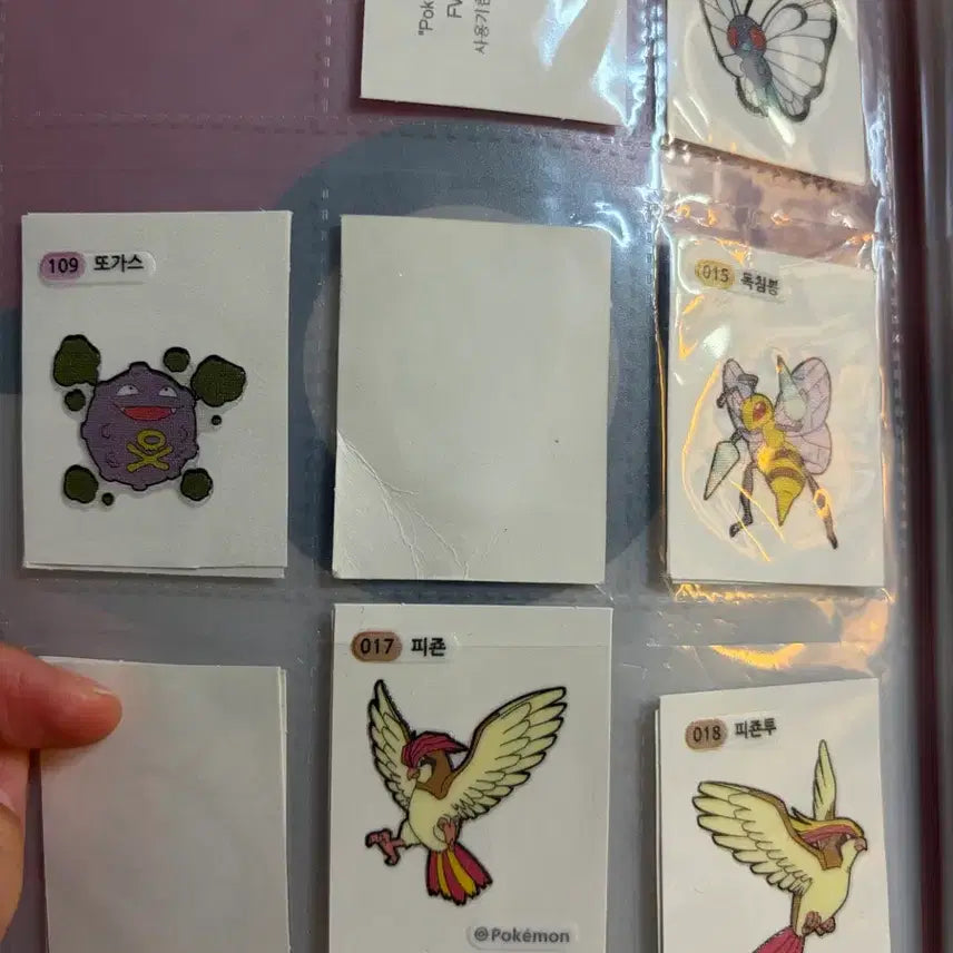 [BUNJANG] Pokemon Bread Stickers Bundle Set / 1)포켓몬스터띠부실일괄양도