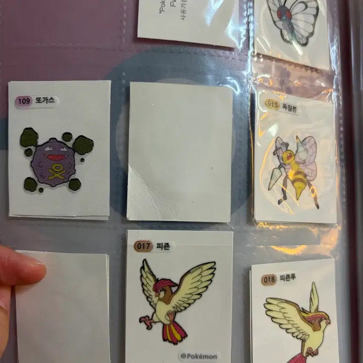 [BUNJANG] Pokemon Bread Stickers Bundle Set / 1)포켓몬스터띠부실일괄양도