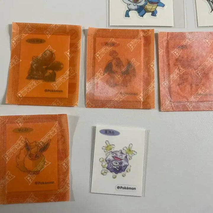 [BUNJANG] Pokemon Artwork Set (5 Types) / 포켓몬 아트웍5종