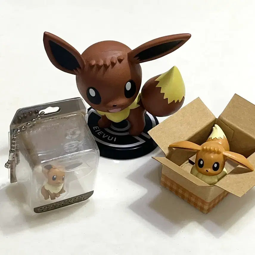 [BUNJANG] Pokemon Eevee Gacha Set Blastoise Keychain / [3종 세트 1.5 반택포] 포켓몬 이브이 가챠 세트 이브이 블러스터 키링