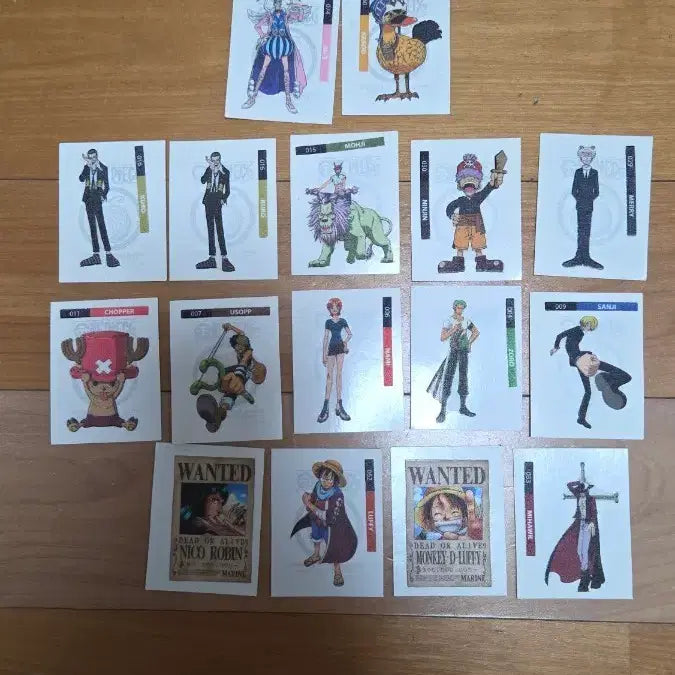 [BUNJANG] One Piece Tti-bbu-ssil Sticker Set / 원피스 띠부씰