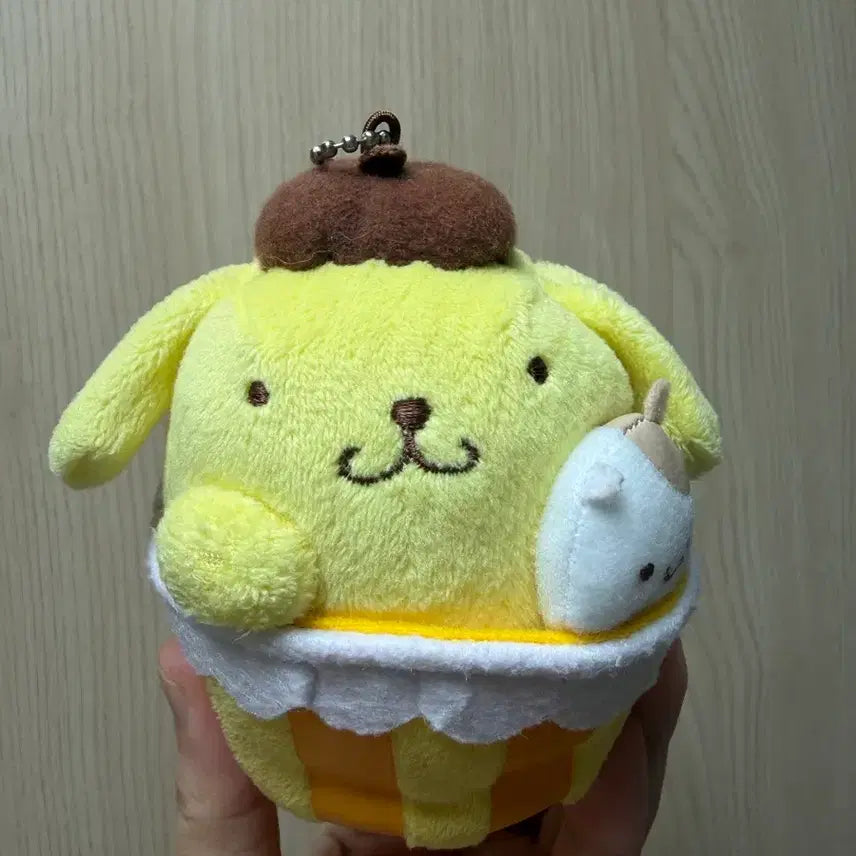 [BUNJANG] Sanrio Pompompurin 2014 Cafe Mascot Plush / 고전 2014 폼폼푸린 카페 마스코트