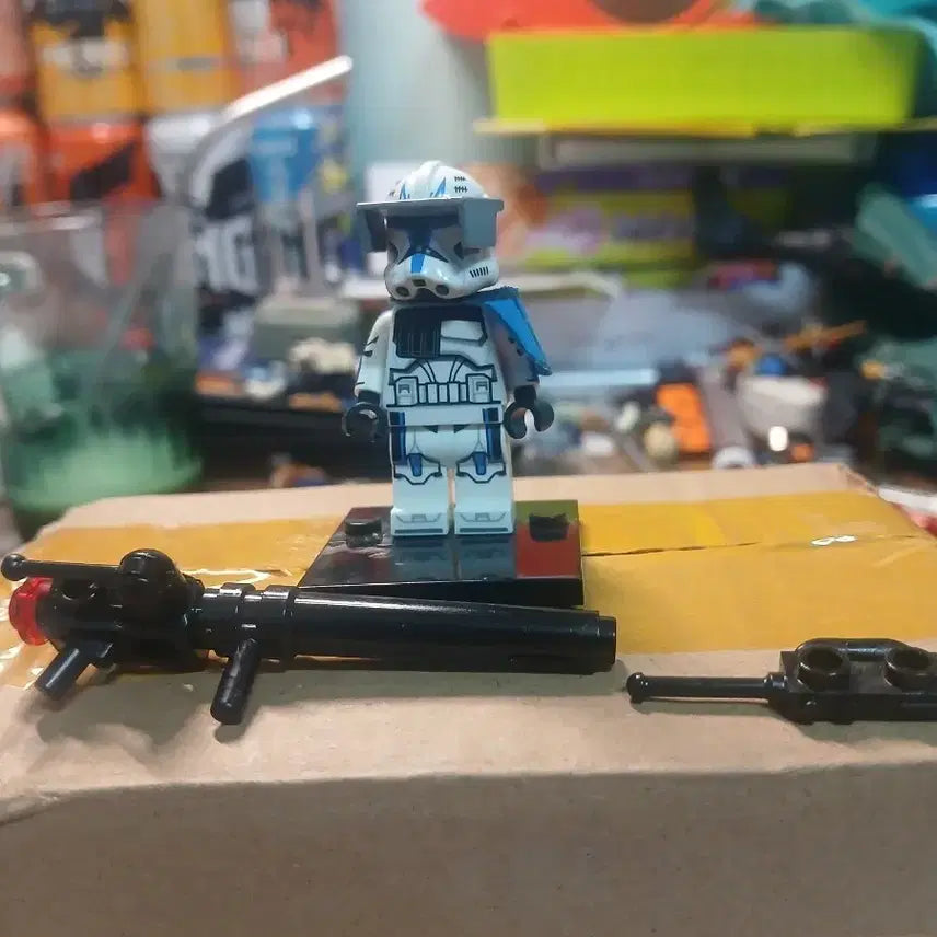 [BUNJANG] LEGO Star Wars Clone Trooper Figure with Weapons / 레고 스타워즈 피규어 (클론 트루퍼) + 무기