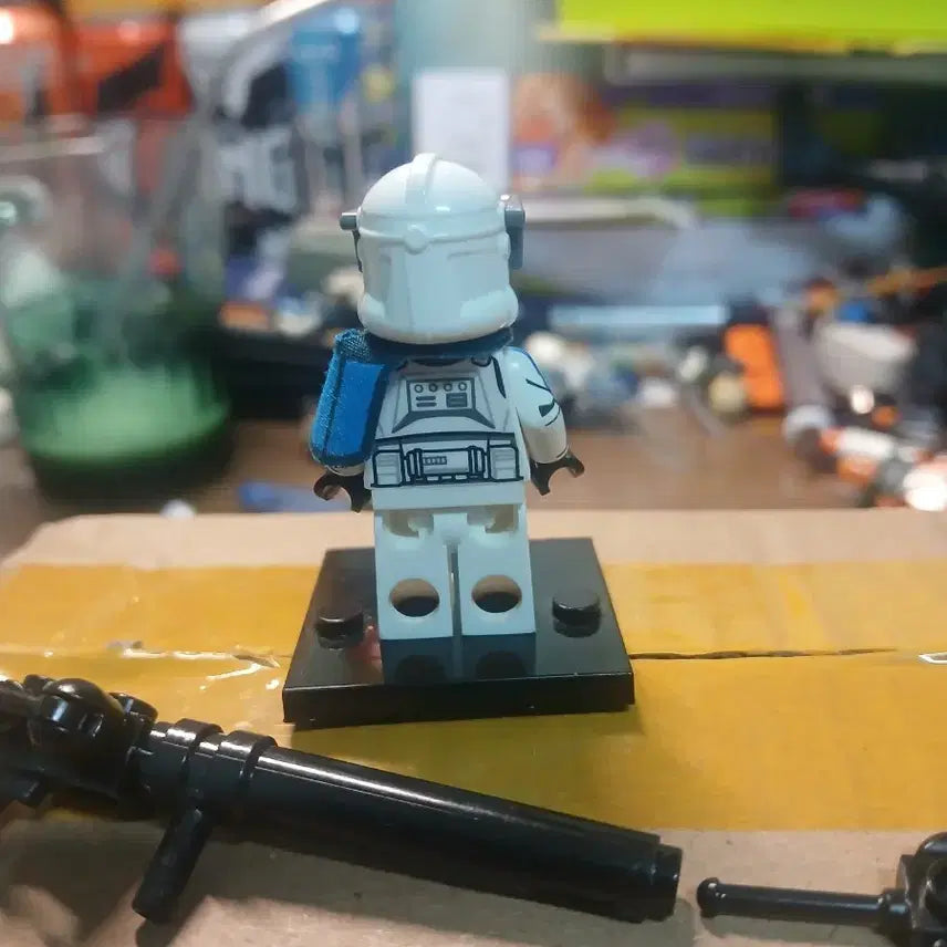 [BUNJANG] LEGO Star Wars Clone Trooper Figure with Weapons / 레고 스타워즈 피규어 (클론 트루퍼) + 무기