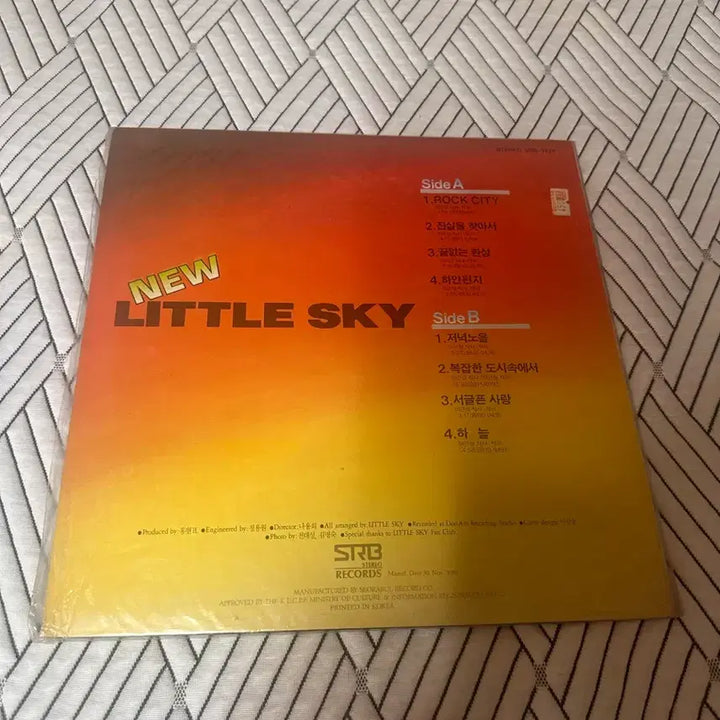 [BUNJANG] Kim Jae-ki Small Sky LP / new 작은하늘 (고 김재기) LP