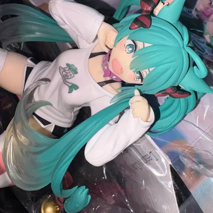[BUNJANG] Hatsune Miku Nekomimi Desktop Figure / 하츠네 미쿠 피규어 데스크탑 큐트 네코미미