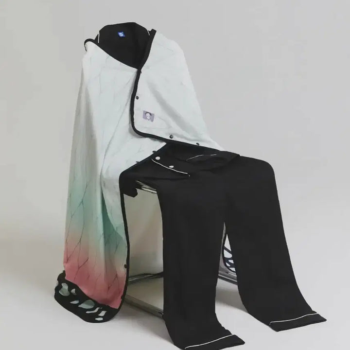 [BUNJANG] Demcomma Shinobu Haori Pattern Blanket / 덴꼼마 시노부 하오리 담요