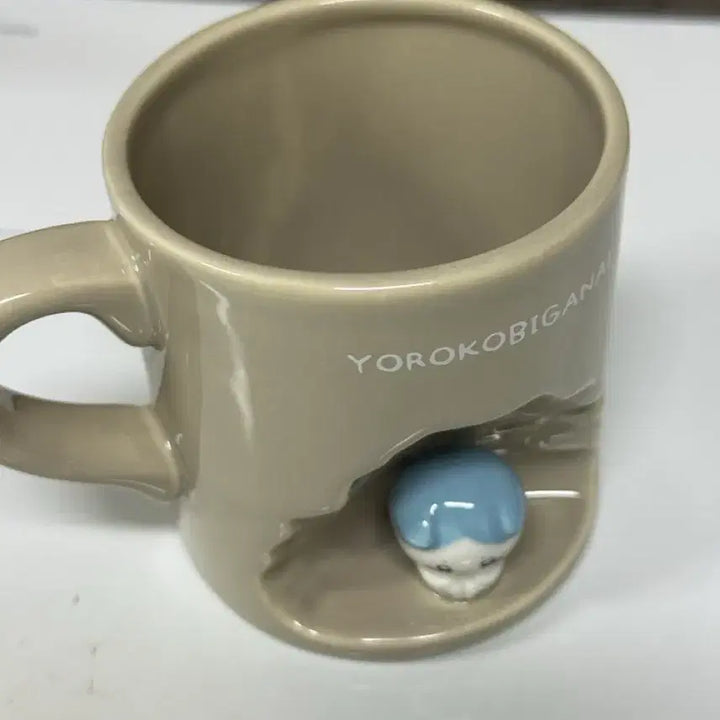 [BUNJANG] Bachiware Joyless Mug Cup / 먼작귀 머그컵 하치와레 기쁨이없어 입체 머그컵