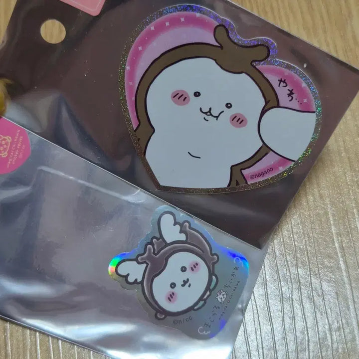 [BUNJANG] Chiikawa Beetle Sticker Set (2 Types) / 치이카와 풍뎅이 스티커 2종