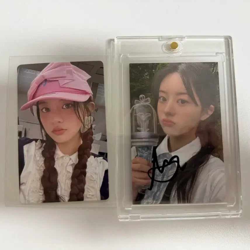 [BUNJANG] ILLIT Minju Signed Photocard / 아일릿 민주 싸인 포토카드