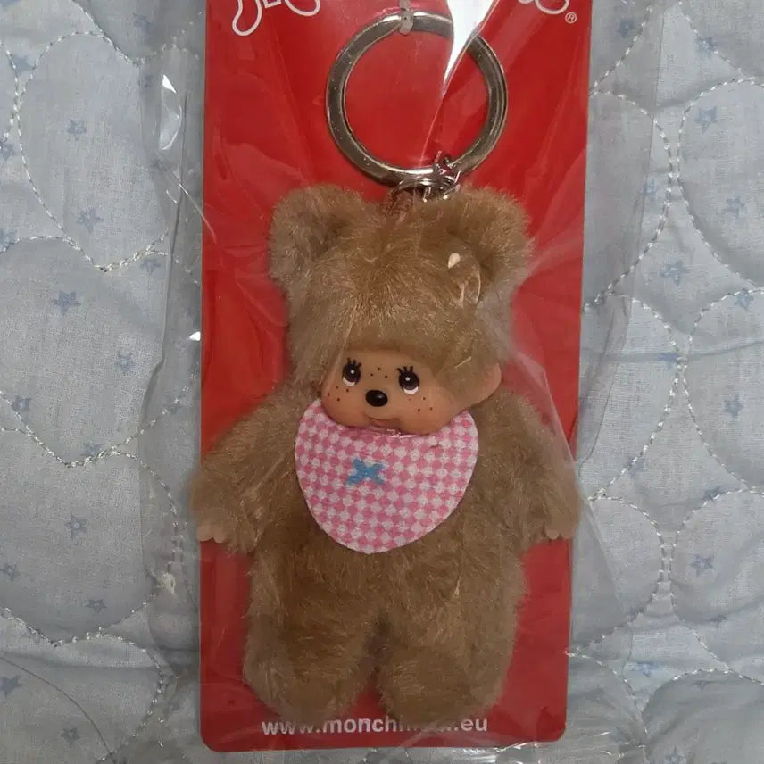 [BUNJANG] Monchhichi Bearchichi Keychain Plush / 몬치치 베어치치 키체인 인형 키링