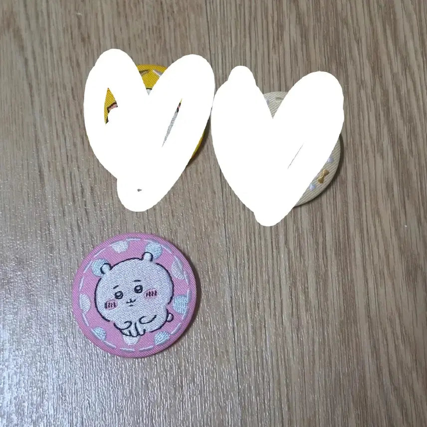 [BUNJANG] Monjakwi Embroidered Badge Cheeikawa / [판매] 먼작귀 자수뱃지 치이카와