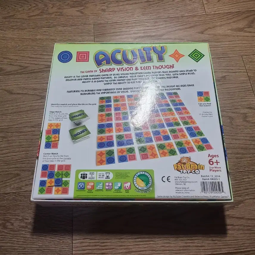 [BUNJANG] Acuity Board Game / 어큐어티 보드게임