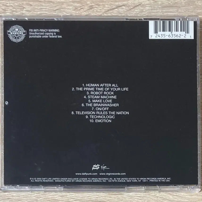 [BUNJANG] Daft Punk Human After All CD / 다프트 펑크 - Human After All CD 판매
