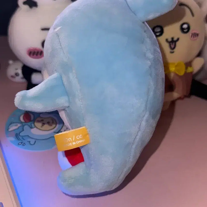 [BUNJANG] Chiikawa Dolphin Usagi Plush / 먼작귀 치이카와 돌고래 우사기 누이 인형 마코