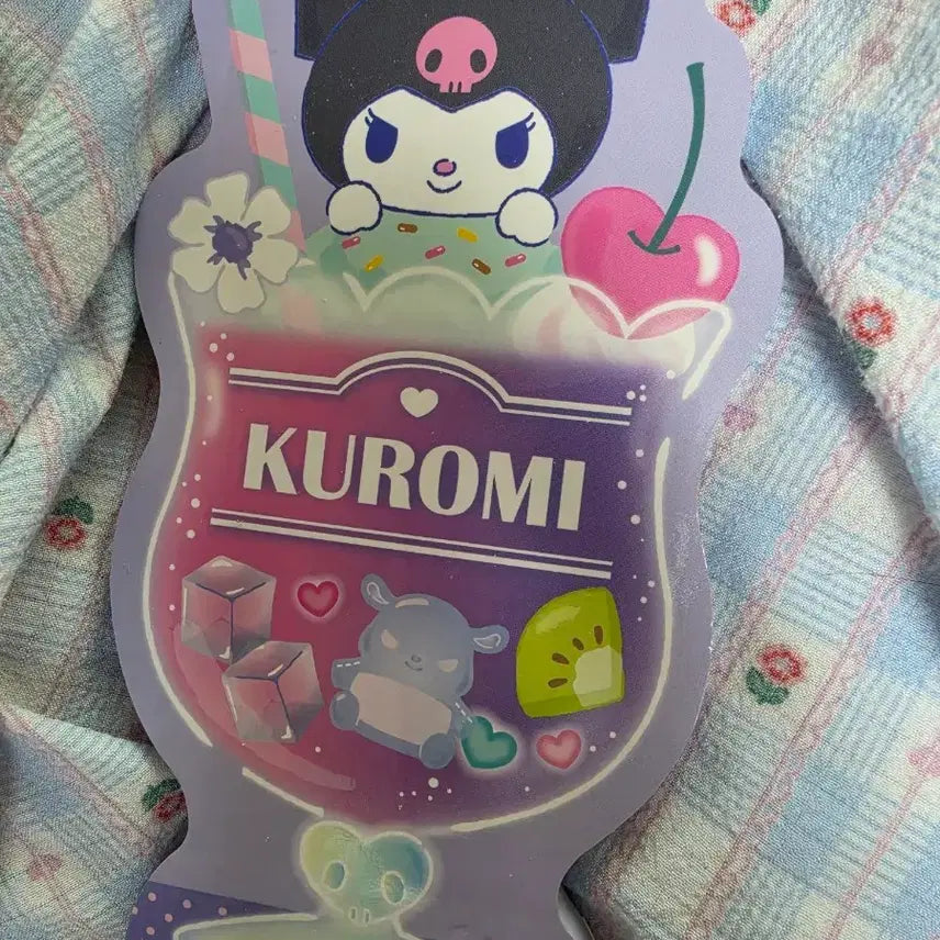 [BUNJANG] Kuromi Drink Bottle Shaped Memo Pad / 쿠로미 음료수 모양 메모지 급처판매합니다