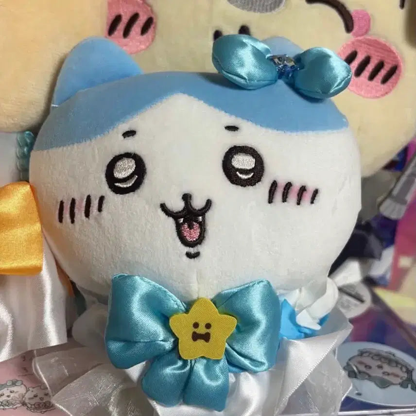 [BUNJANG] Chiikawa Magical Hachiwara Plush Doll / 치이카와 매지컬 하치와레 누이 인형