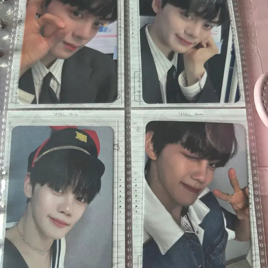 [BUNJANG] ZEROBASEONE Sung Hanbin Lucky Draw Photocard Bundle Set / [급처] 제로베이스원 앤더블 김규빈 미공포 19장 일괄 양도