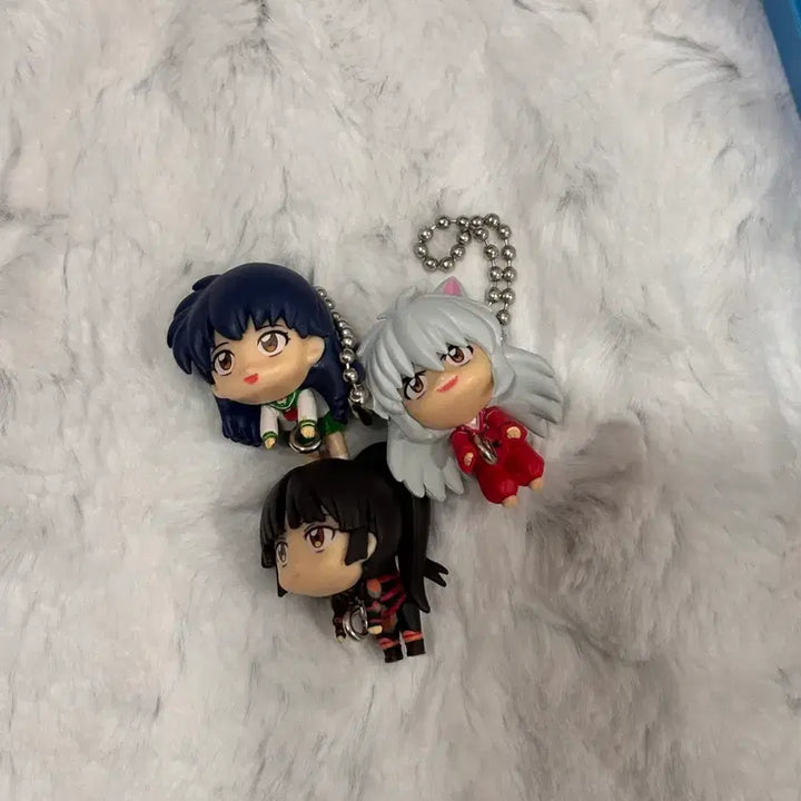 [BUNJANG] Inuyasha Daerong Gacha Bundle Set - Inuyasha, Kagome, Sango / 이누야샤 대롱가챠 일괄판매 이누야샤 가영이 산고
