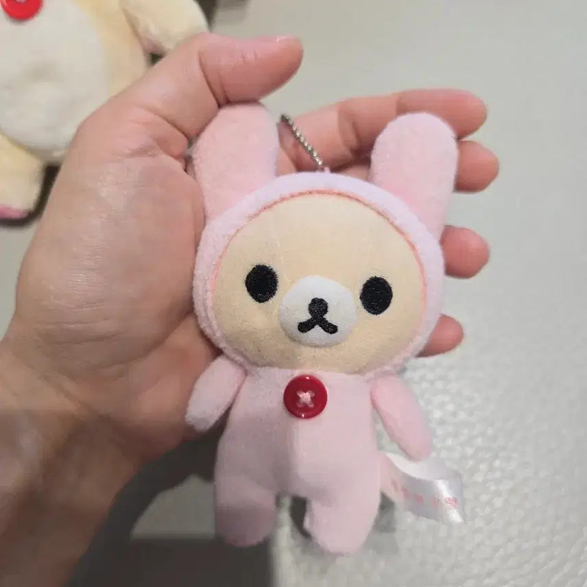 [BUNJANG] Vintage Usagi Korilakkuma Keyring / 07년도 고전 우사기 토끼 코리락쿠마 키링