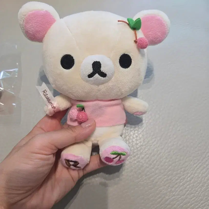 [BUNJANG] Rilakkuma Cherry Theme Plush Doll / 체리 아가 코리락쿠마