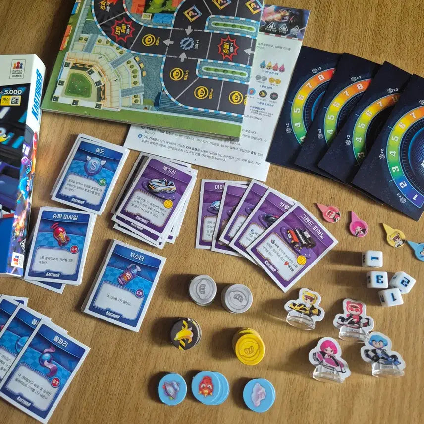 [BUNJANG] Daiso KartRider Board Game / 다이소 카트라이더 보드게임