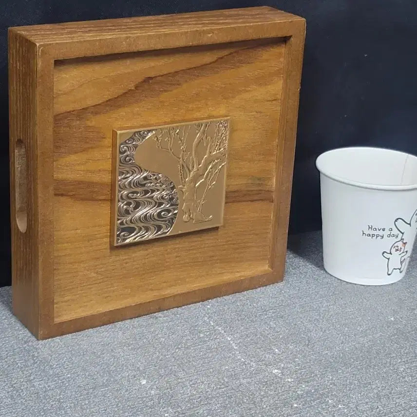 [BUNJANG] Gilding Copper Plate Artwork / 금도장 동판 작품