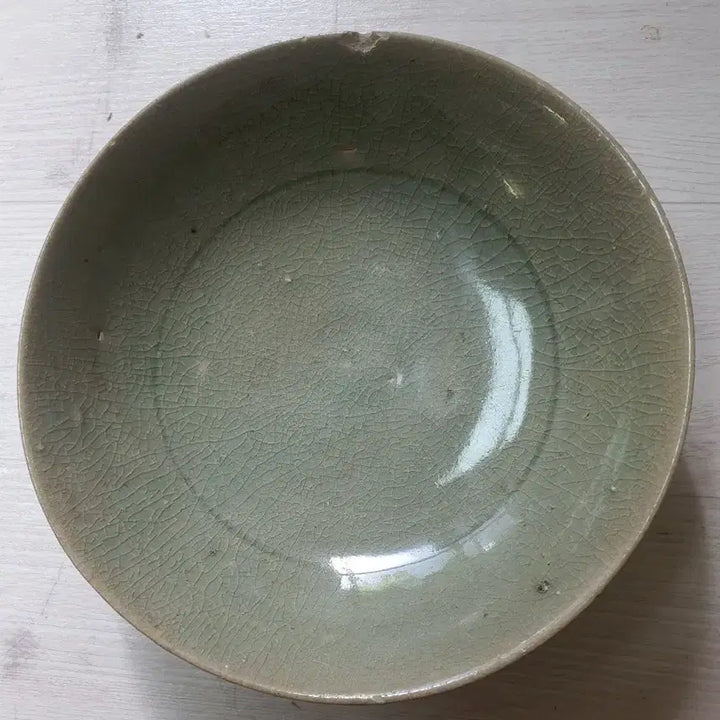 [BUNJANG] Goryeo Celadon Inhwa Pattern Plate / 고려청자인화문접시