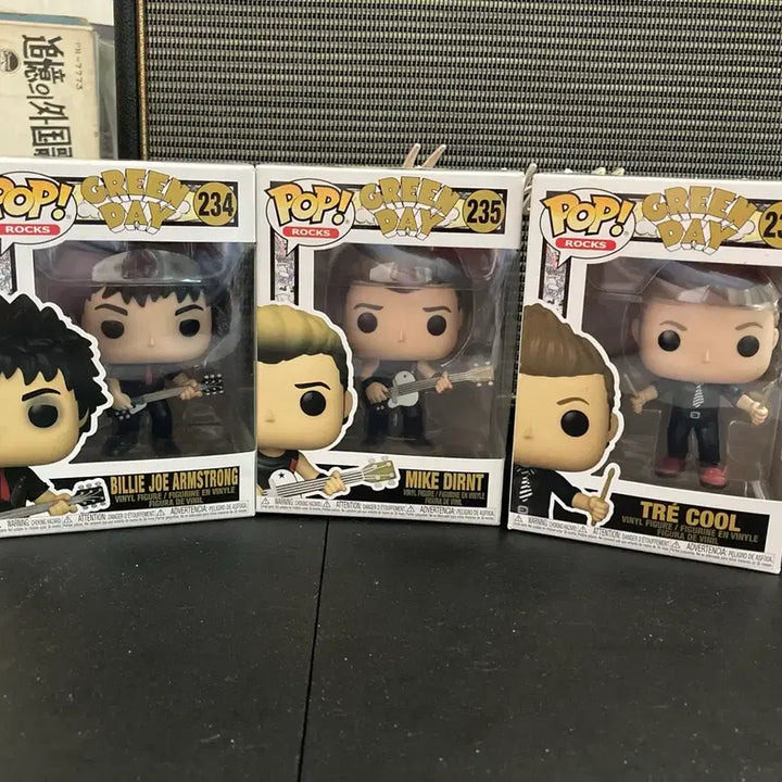 [BUNJANG] Funko Pop Green Day Full Set / 펀코팝 Green Day 풀세트 234,235,236