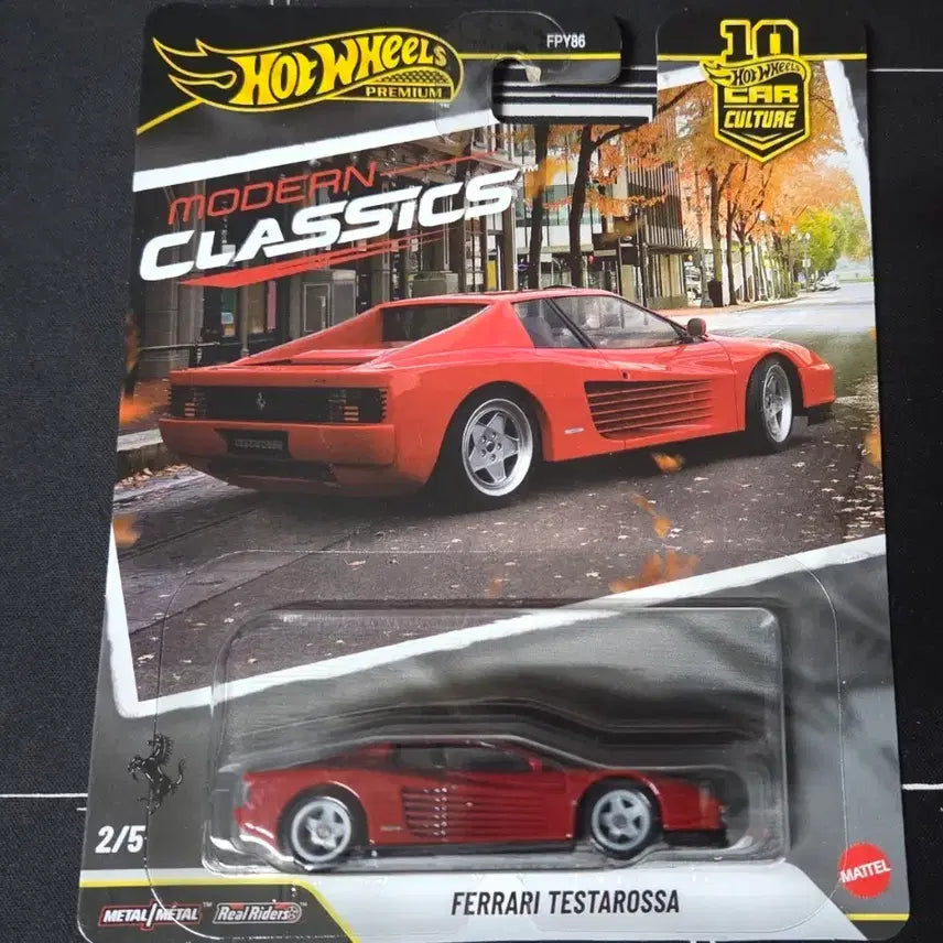 [BUNJANG] Hot Wheels Premium Modern Classics Ferrari Testarossa / 핫휠 프리미엄 모던 클래식 페라리 테스타로사
