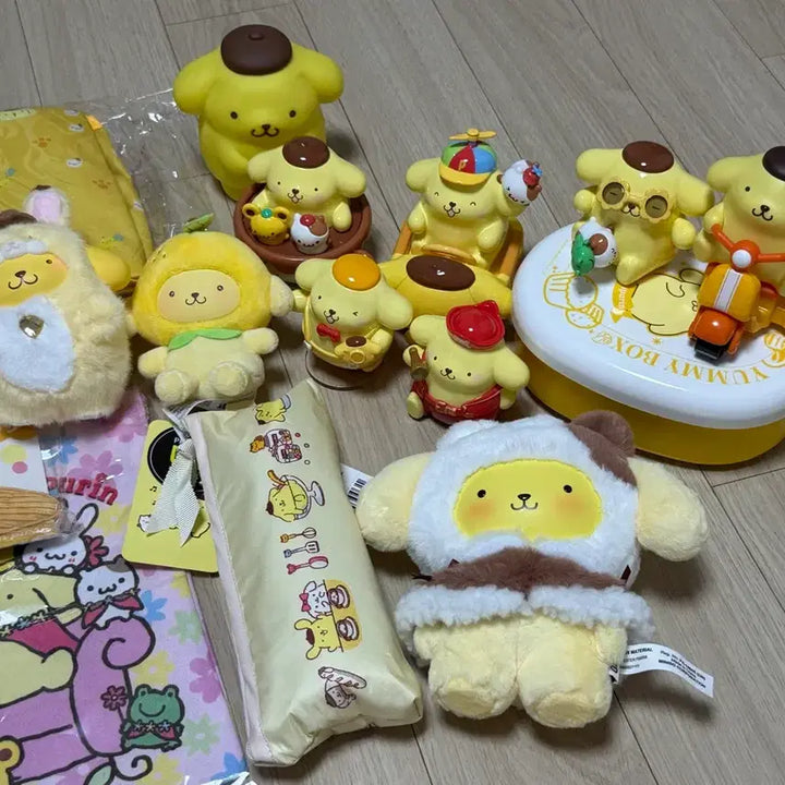 [BUNJANG] Pompompurin Miscellaneous Goods &amp; Figure Set / 폼폼푸린 잡화 피규어 세트