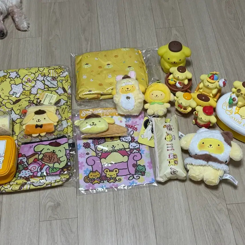 [BUNJANG] Pompompurin Miscellaneous Goods &amp; Figure Set / 폼폼푸린 잡화 피규어 세트