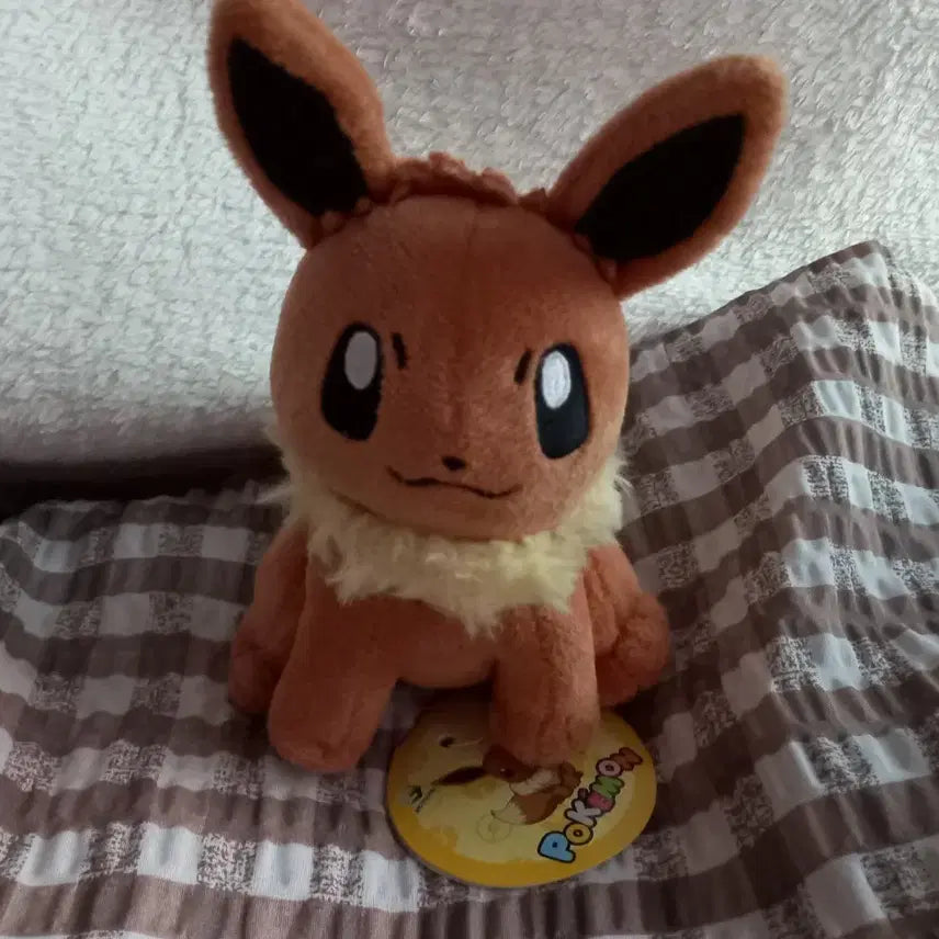 [BUNJANG] Pokemon Eevee Keychain Plush / 포켓몬스터 이브이 키링 인형