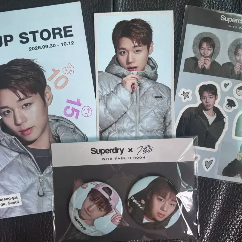 [BUNJANG] Park Ji Hoon x Superdry Popup Store Welcome Kit / 박지훈 superdry 성수 팝업 웰컴 키트