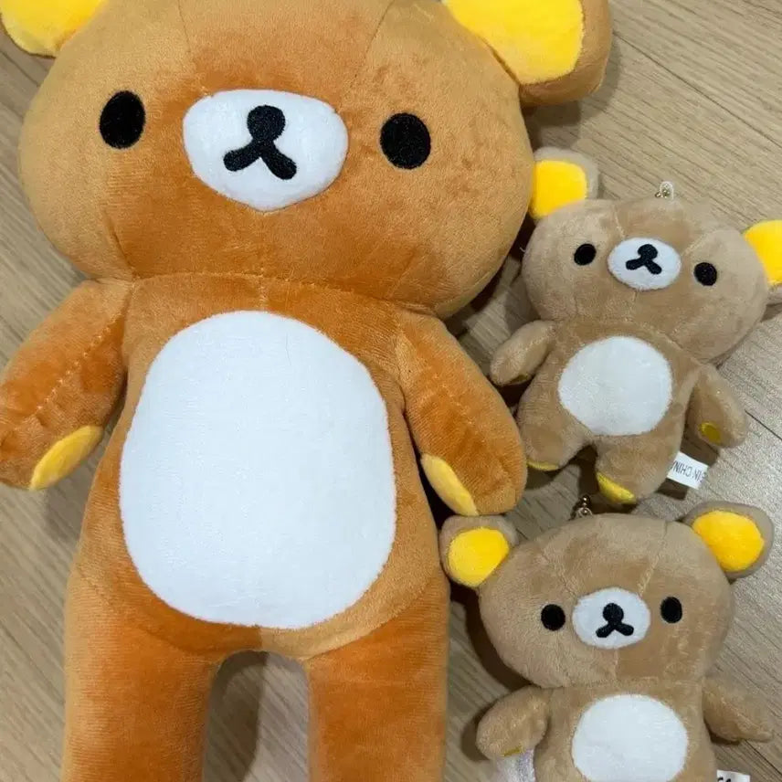 [BUNJANG] Rilakkuma Plush Toy Keychain Bundle Set / 리락쿠마 인형 키링 일괄