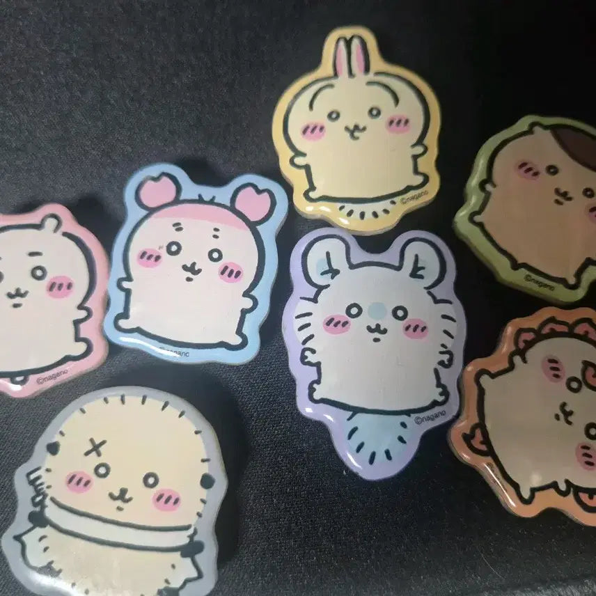 [BUNJANG] Chiikawa "Meow" Charm Bundle Set (7 Types) / 치이카와 먼작귀 데코참 7종 일괄