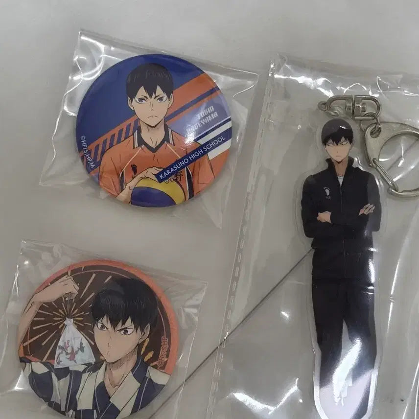 [BUNJANG] Haikyuu!! Bundle Set Badges &amp; Keychains / 하이큐 일괄