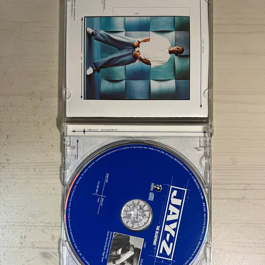 [BUNJANG] Jay-Z The Blueprint Imported CD / 제이지 JAY-Z The Blueprint 수입반