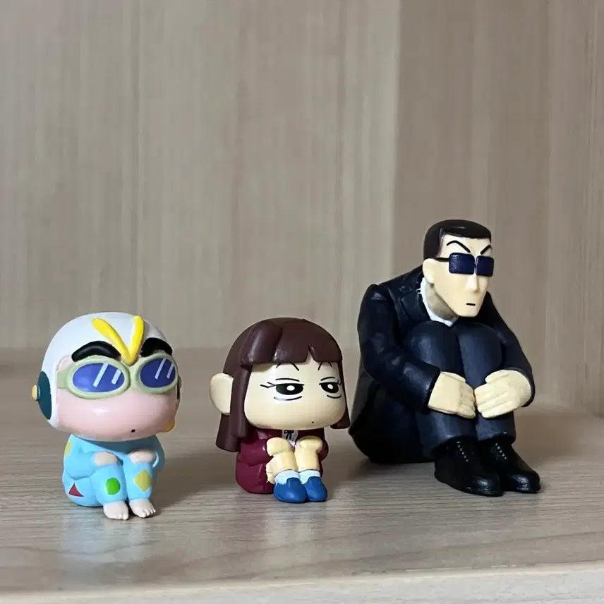 [BUNJANG] Crayon Shin-chan "Machi Bouke" Series 3 &amp; 6 Bundle Set / (일괄) 짱구 마치보우케 마치보케 수지 흑곰 3탄,6탄